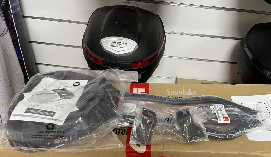Baga ZR Winner X / Cảng givi ZR Winner X / Winner 150 baga kèm đế M7MNS có đèn, hàng givi chính hãng, mới 100%