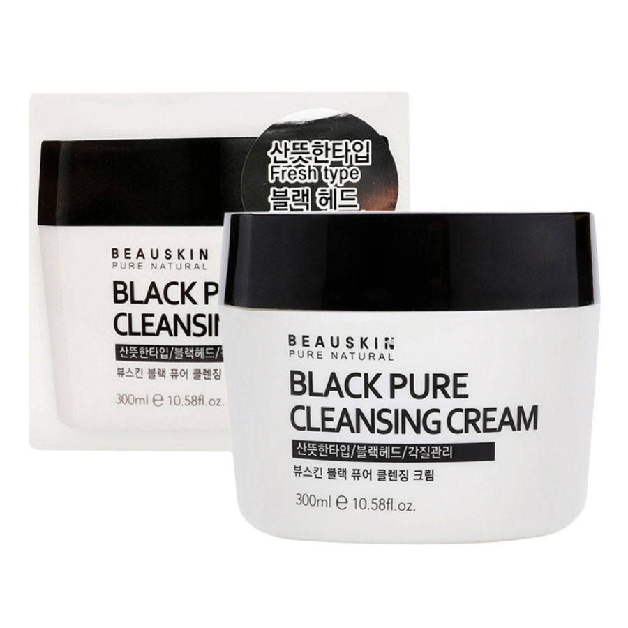 Kem Tẩy Trang Beauskin Black Pure Cleansing Cream (150g)