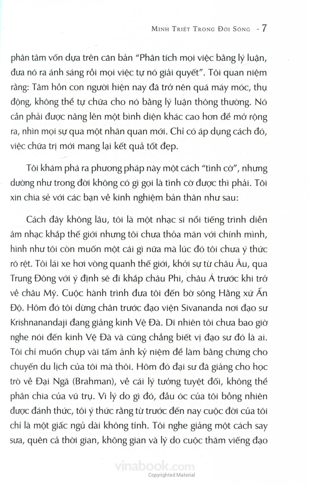 Minh Triết Trong Đời Sống _FN