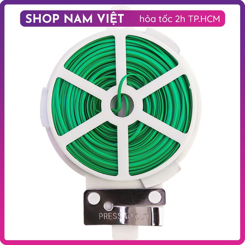 Dây Kẽm Bọc Nhựa Quấn Cành Cây