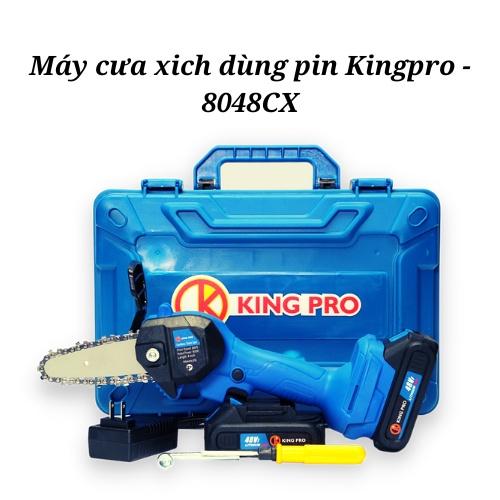 Máy cưa xích dùng pin Kingpro 8048CX pin 5cell