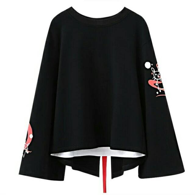 ÁO HODDIE ÁO KIỂU NỮ TAY DÀI HỌA TIẾT HOA CHO HỌC SINH SINH VIÊN