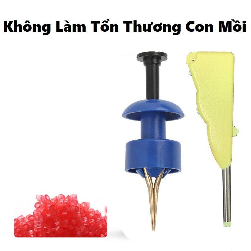 Dụng Cụ Câu Đài Đa Năng Gắp Mồi Giun Thiết Kế Nhựa ABS Tiện Lợi, Không Bẩn Tay PKK03 - Sanami Fishing