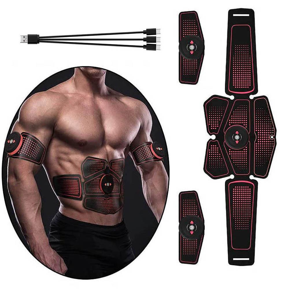 EMS Cơ Điện Máy Kích Thích Di Động Thiết Bị Tập Thể Dục ABS Bụng Máy Bay Huấn Luyện Giảm Béo Nhà Tập Bụng Gym Tập Luyện Thể Hình