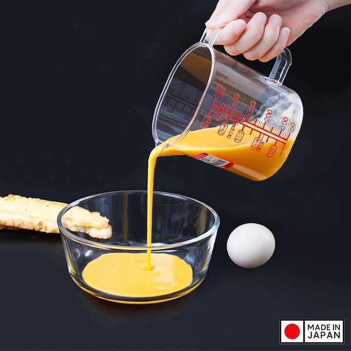 Ca đong chia vạch làm bánh 500ml- Hàng nội địa Nhật
