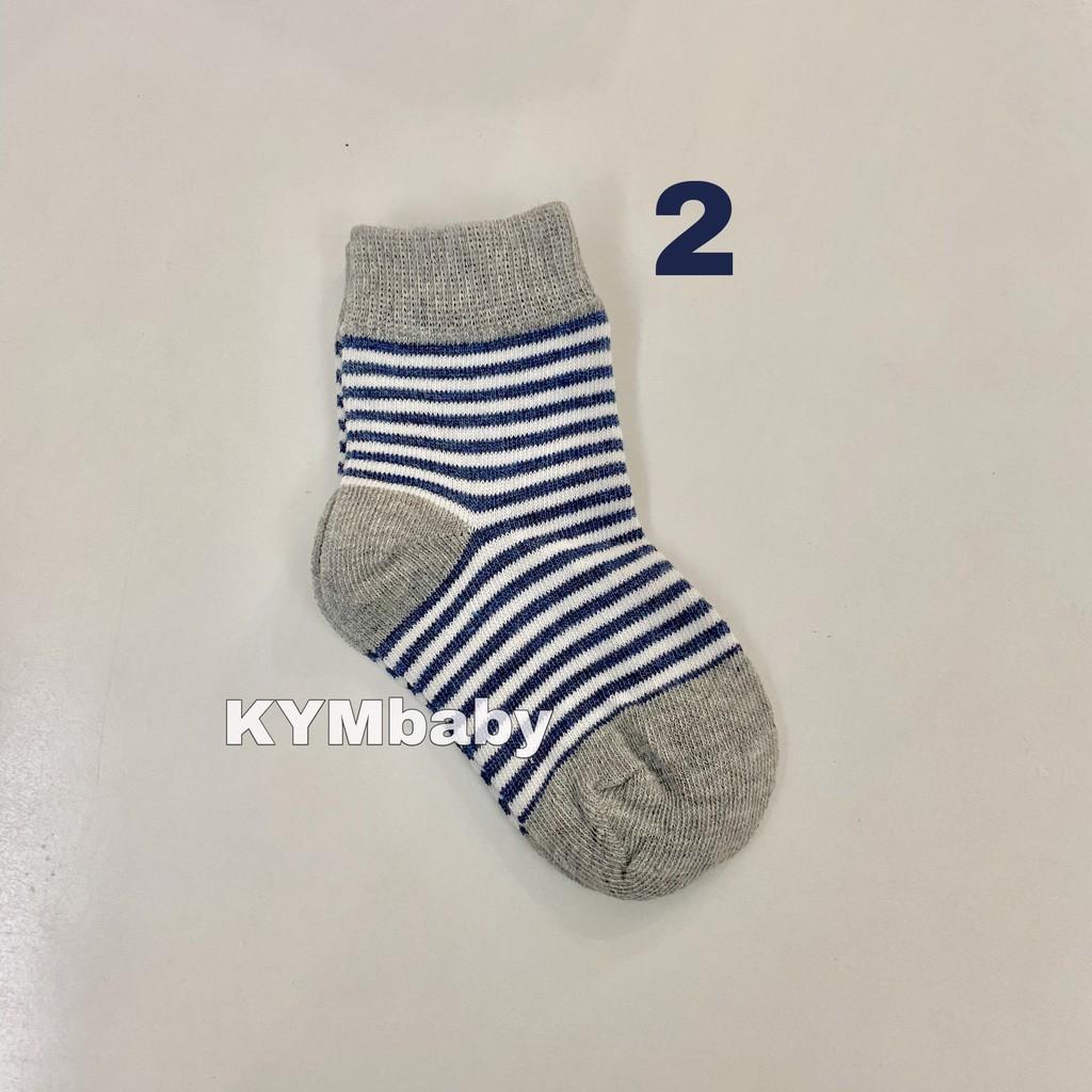 Vớ (Tất) baby sọc cute xanh navy cho bé từ 6M đến 9Y V744