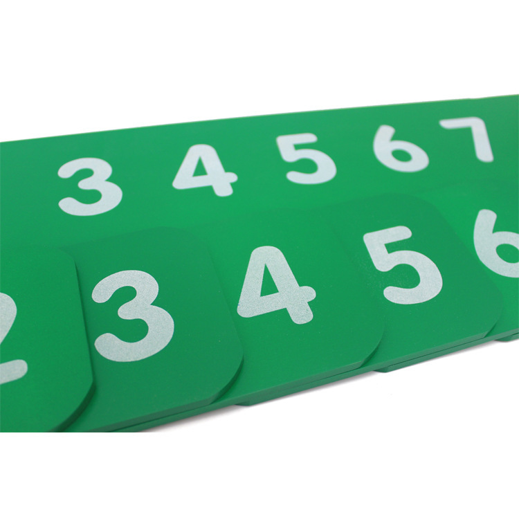 Hộp số cát nhám - Sandpaper Numbers with Box