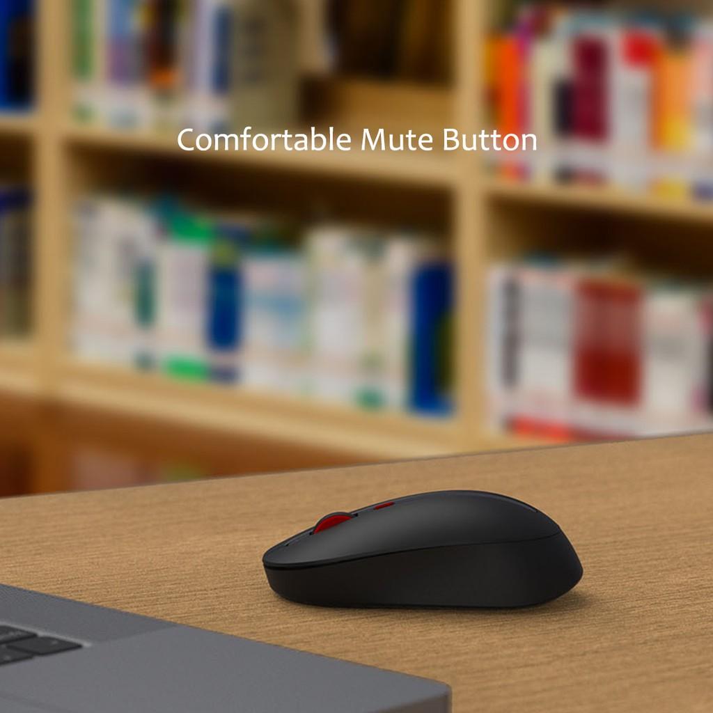 Chuột Không Dây + Đầu Thu Xiaomi Miiiw DPI Đa Tốc Độ Có Thể Tắt Tiếng 2.4ghz Cho Máy Tính Văn Phòng Hàng nhập khẩu Hàng nhập khẩu