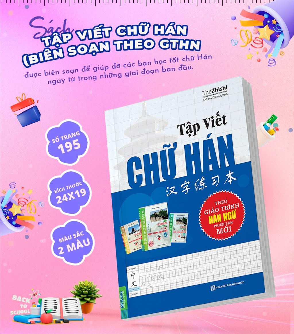 Sách - Tập Viết Chữ Hán