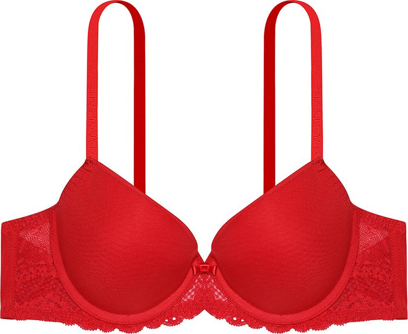 Áo ngực nữ Marguerite Paris 23031- thương hiệu Pháp, cúp chéo có gọng, đệm dày siêu nâng ngực tạo khe
