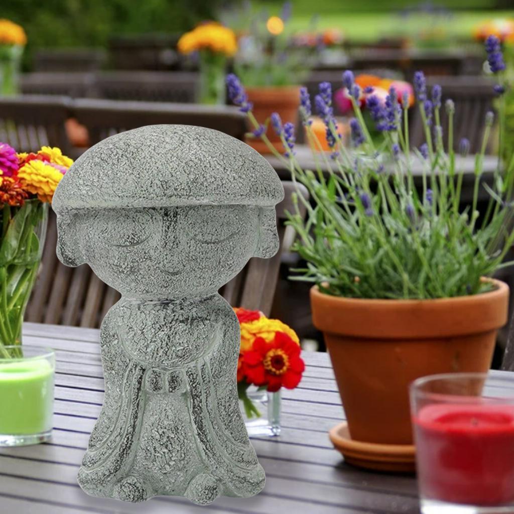 Cute Monk Buddha Statue Crafts Feng Shui for  Decor