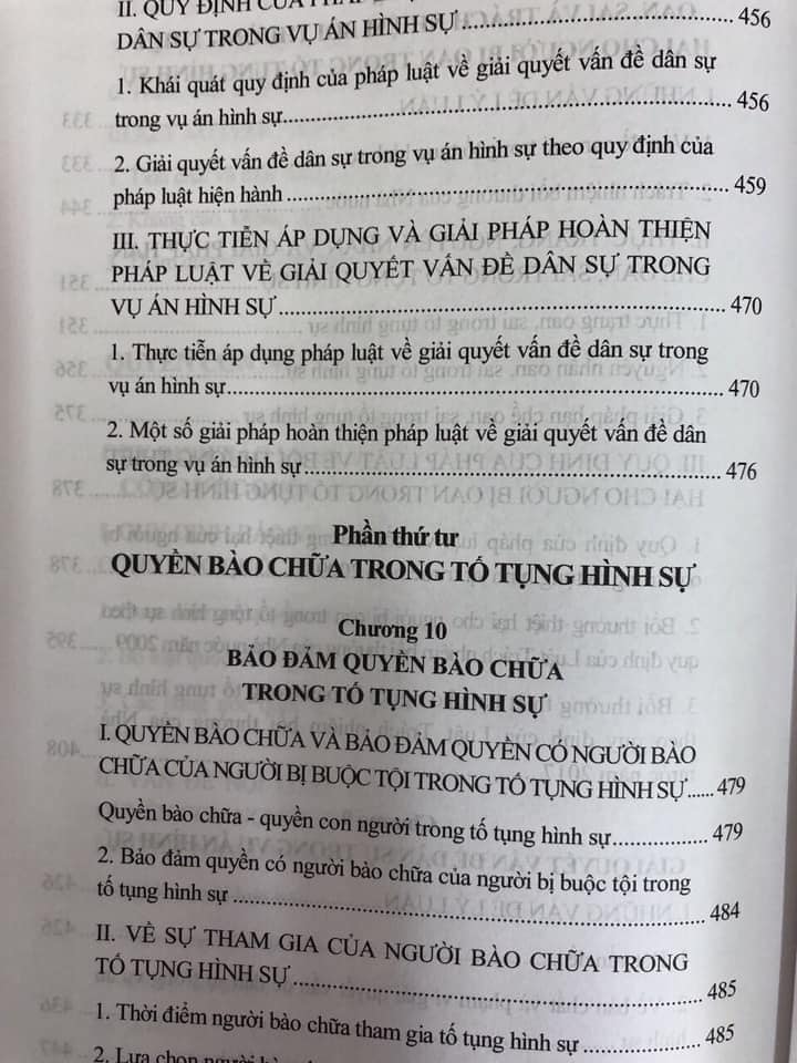 Combo: Pháp luật tố tụng hình sự với việc bảo vệ quyền con người và Tội phạm và cấu thành tội phạm