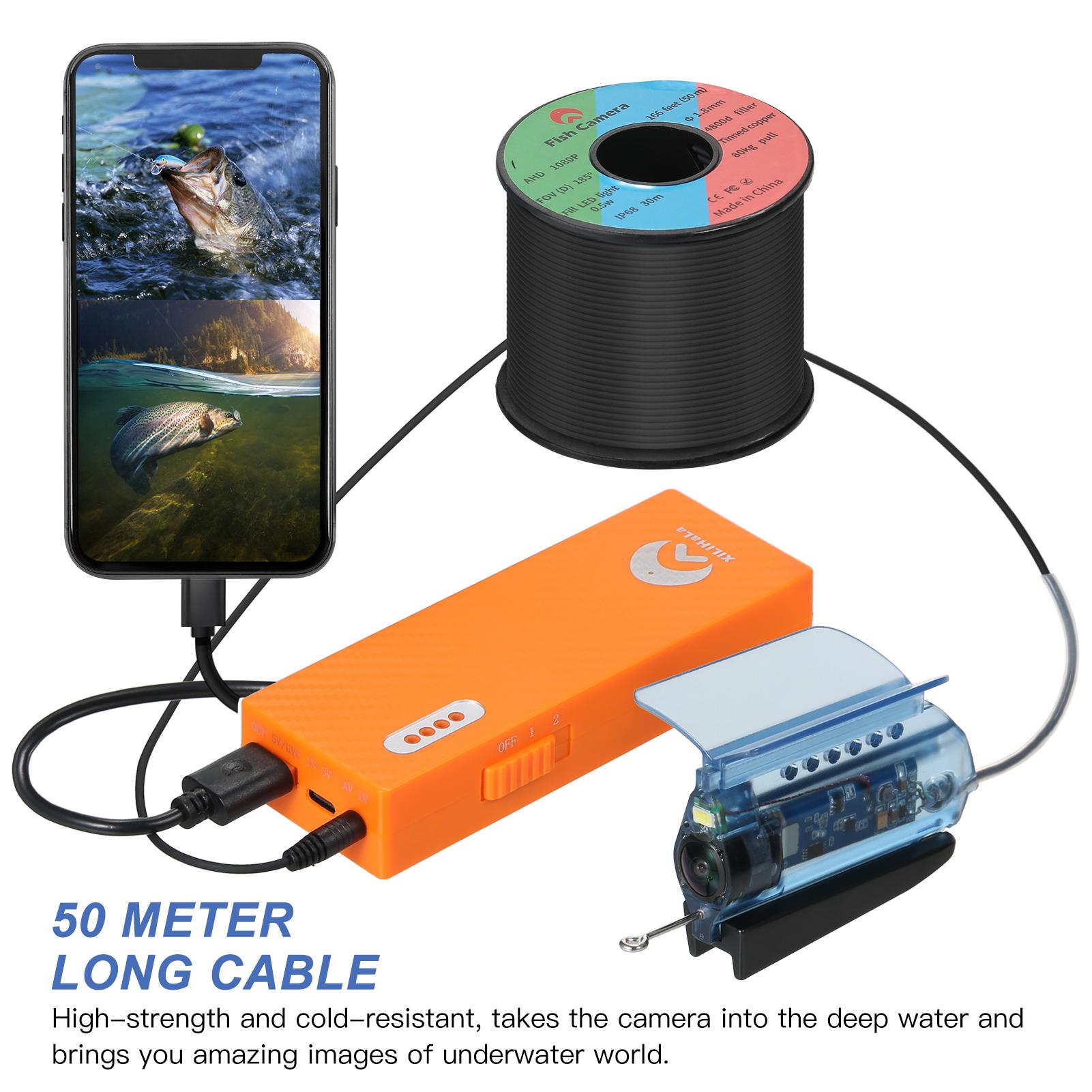 Gofishup YL013 1080P Underwater Fishing Camera with APP Control Fishing Live Video Camera Fish Finder