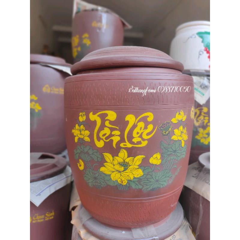 Hũ Gạo Sành Phong Thủy