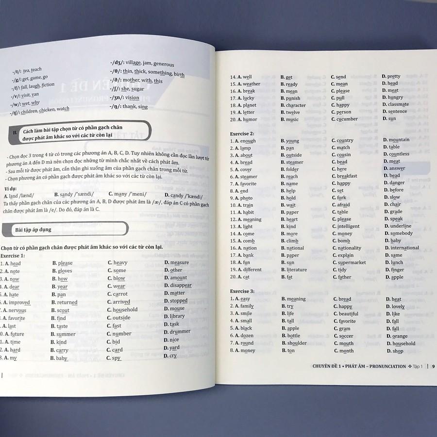 Sách 25 Chuyên Đề Ngữ Pháp Tiếng Anh Trọng Tâm – (Tập 1)