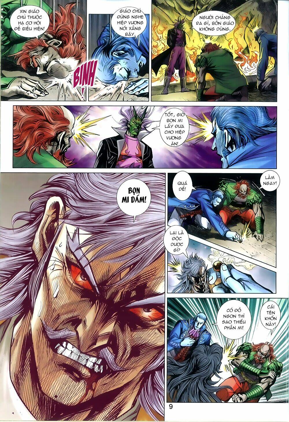 tân tác long hổ môn chapter 816 9