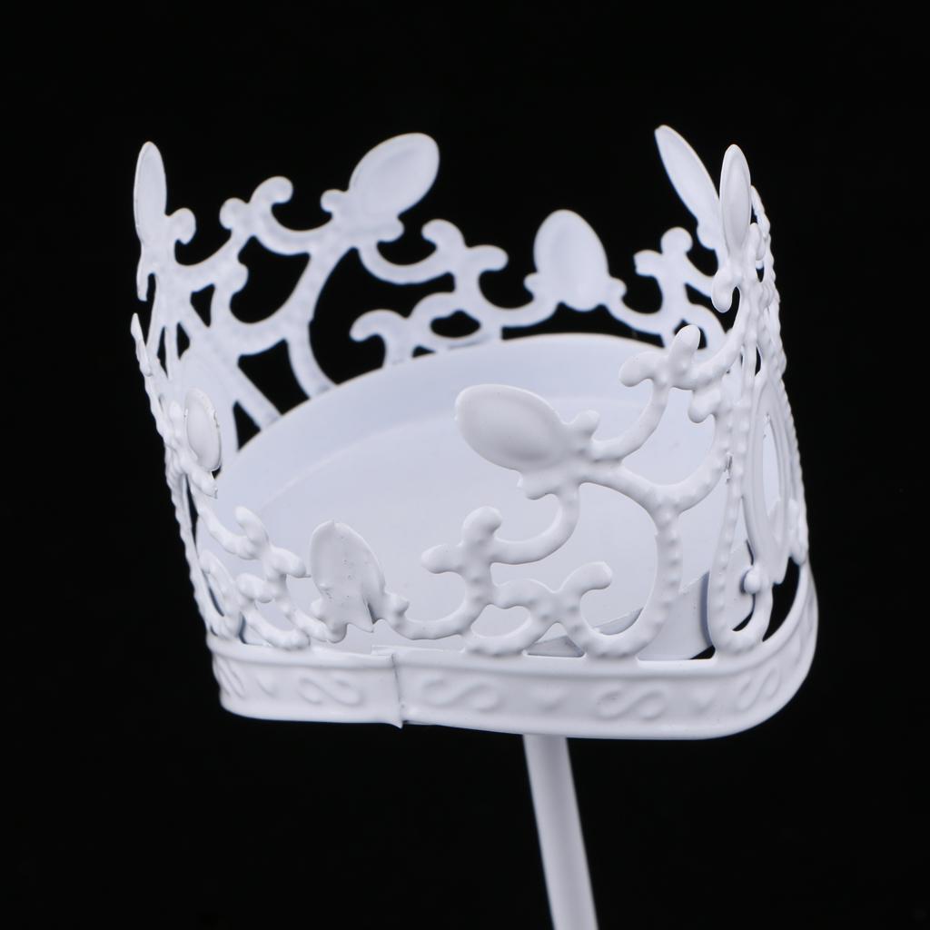 Wrought Iron Tea Light Candle Holder Candlestick Wedding Decor