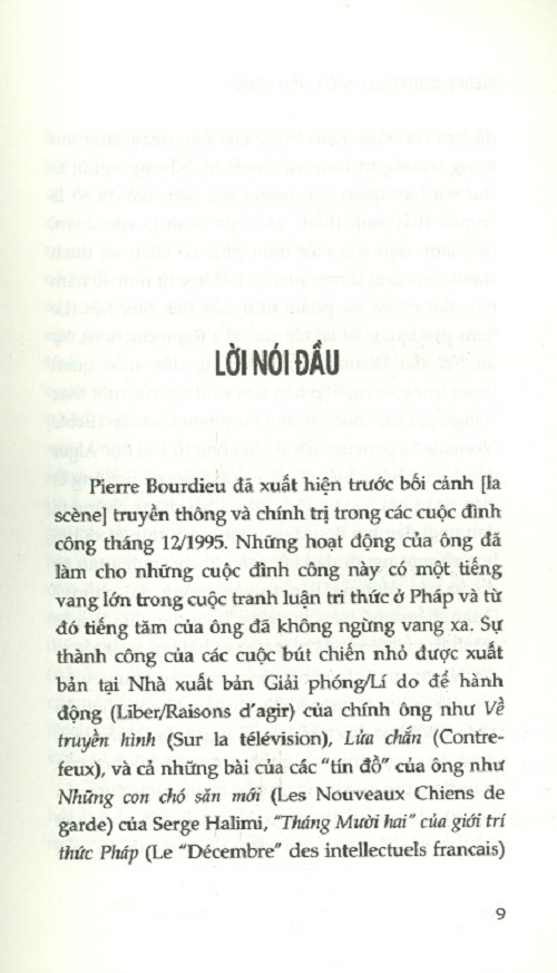 Sách - Pierre Bourdieu - Một dẫn nhập