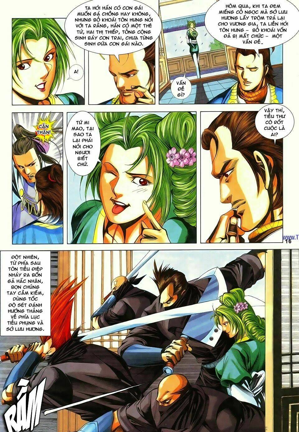 cổ long quần hiệp truyện chapter 77 16