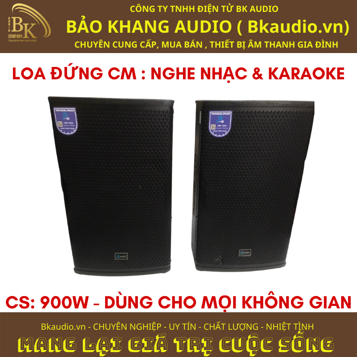 Loa đứng nghe nhạc và karaoke - loa công suất