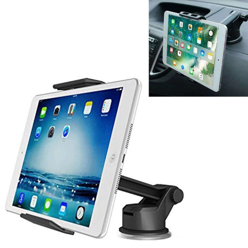 Giá Đỡ iPad, Máy Tính Bảng Trên Xe Hơi Hít Chân Không Cao Cấp - iPad Holder For Car- Hàng nhập khẩu
