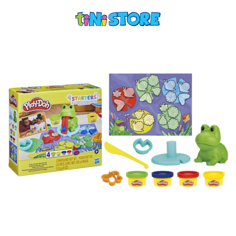 Bộ đồ chơi đất nặn với ếch con Play-Doh