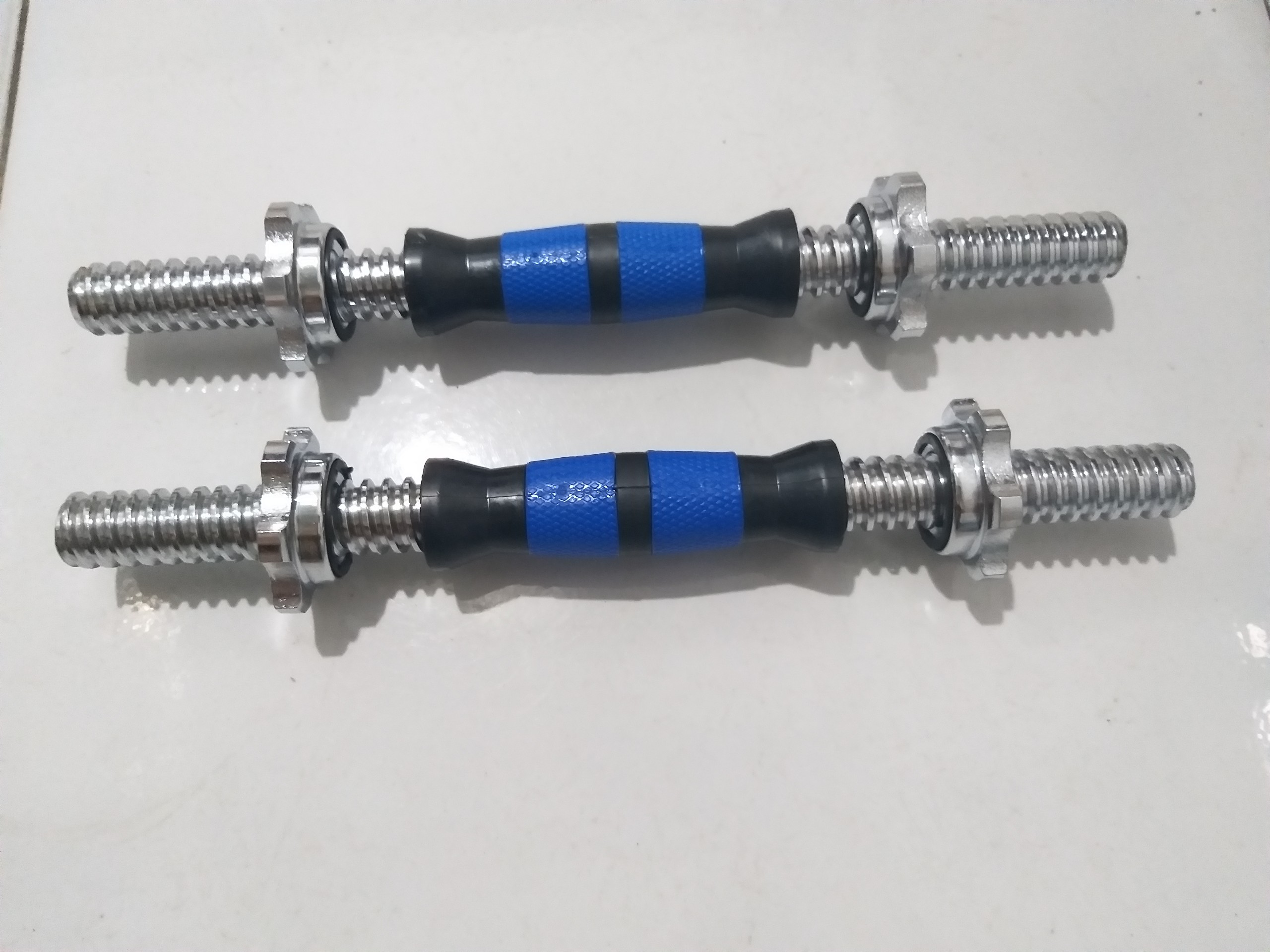 Combo 2 đòn tạ bọc cao su 35cm và 10kg tạ