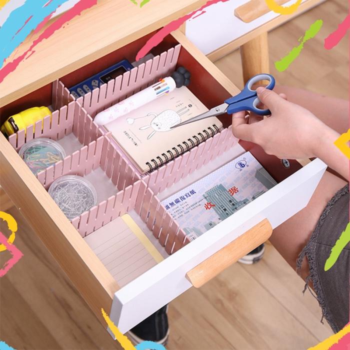 SET 4 THANH CHIA NGĂN TIỆN LỢI THÔNG MINH-Tận Dụng Tối Đa Diện Tích.