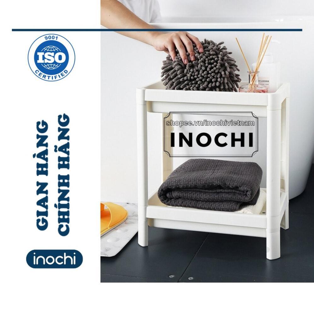 Kệ 2 Tầng inochi SALE Kệ để đồ Đa Năng nhà tắm Nhựa Dùng Để Đựng Gia Vị Nhà Bếp thông minh Cao Cấp Nhật Bản KE001