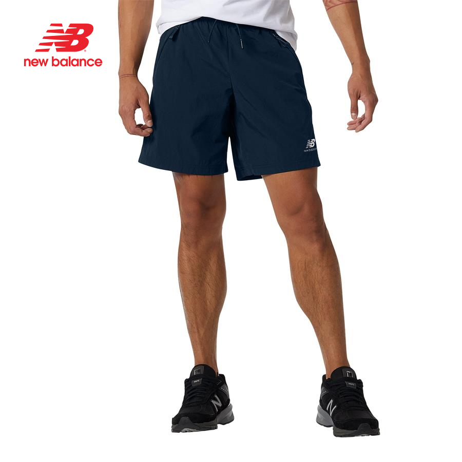 Quần ngắn thời trang nam New Balance LIFESTYLE SHORTS M NATURAL INDIGO - MS21500NGO (form quốc tế)