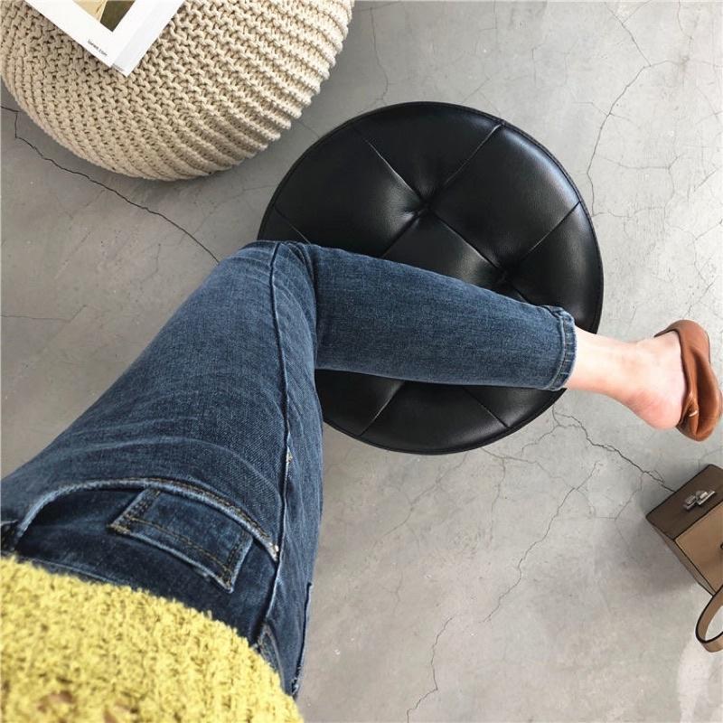 Quần Skinny Lưng Cao Siêu Co Giãn Không Phai Màu