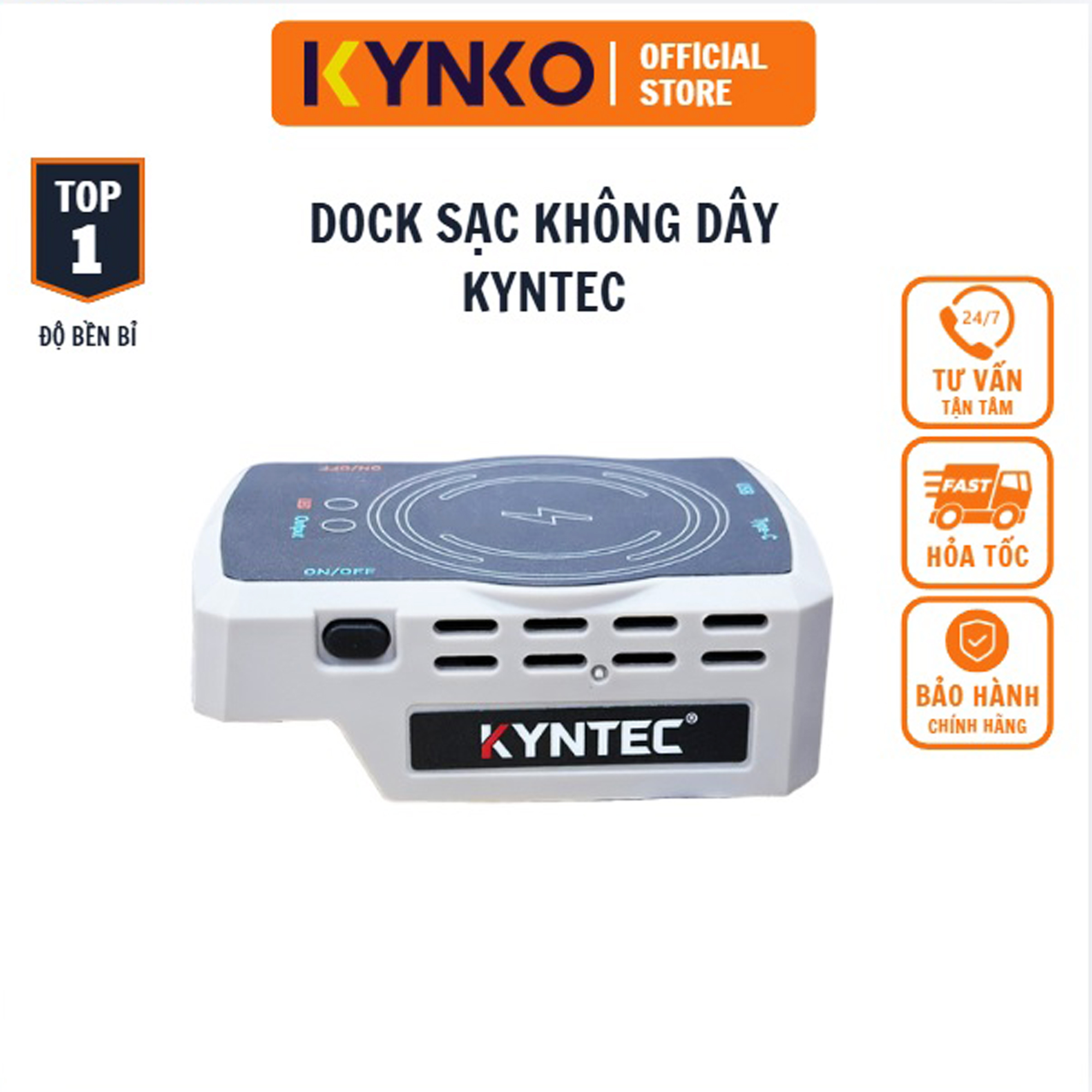Dock Sạc Không Dây Kynko Kyntec Hàng chính hãng