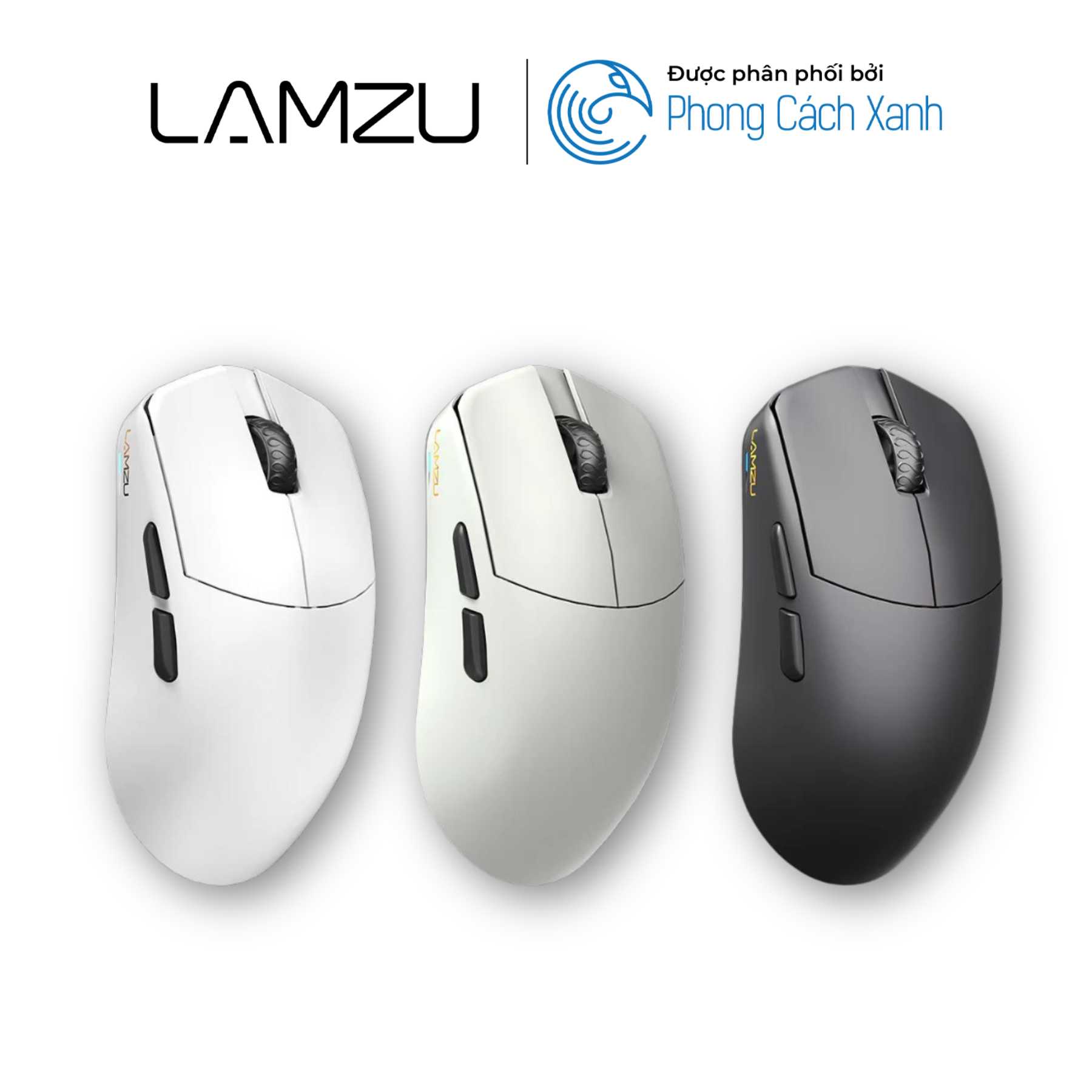 Chuột không dây siêu nhẹ Lamzu Maya X - Hỗ trợ 8KHz - Hàng Chính Hãng