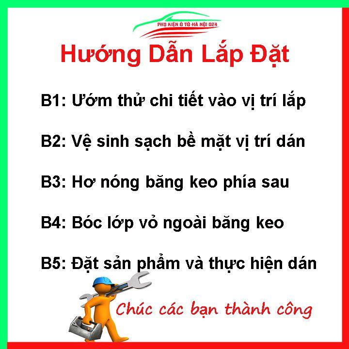Bộ ốp nẹp sườn Ranger 2016-2017-2018-2019-2020-2021-2022 bản to trang trí làm đẹp xe