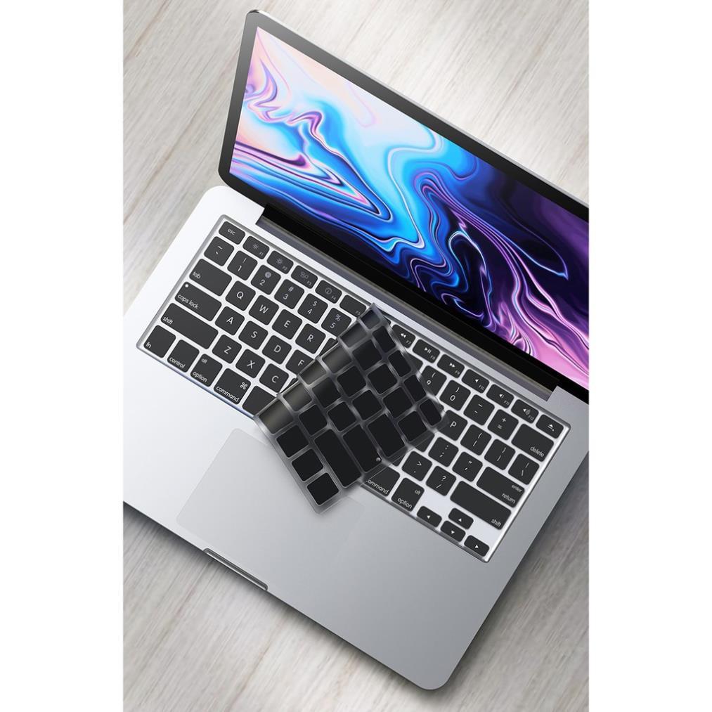 Miếng Lót Phủ Bàn Phím Màu Đen Cho Macbook (US)