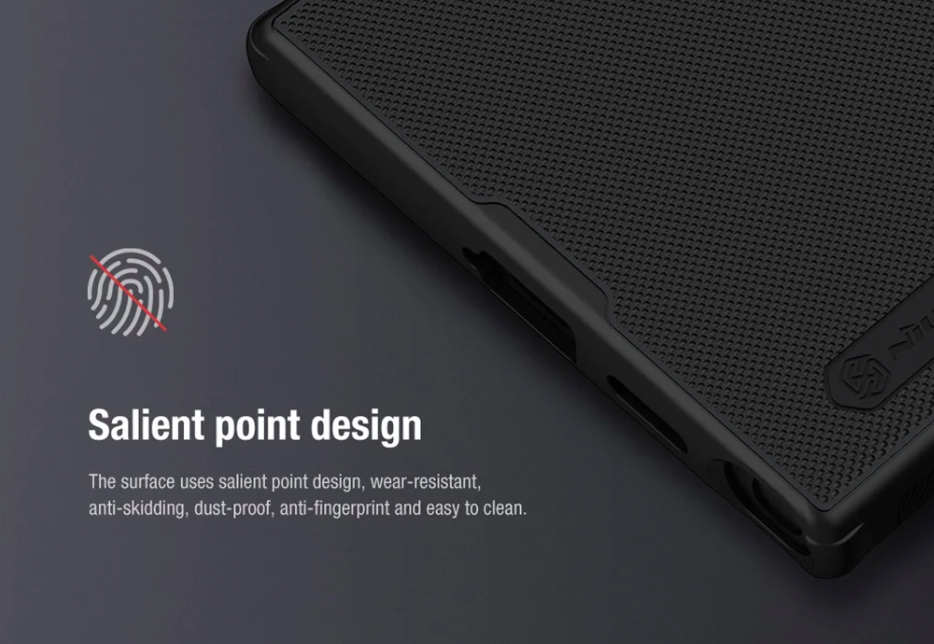 Ốp lưng sần chống sốc cho Samsung Galaxy S24 Ultra mặt lưng nhám hiệu Nillkin Super Frosted Shield Pro cho mặt lưng nhám chống trơn trượt tay, khả năng chống sốc cực tốt, chất liệu cao cấp - Hàng nhập khẩu