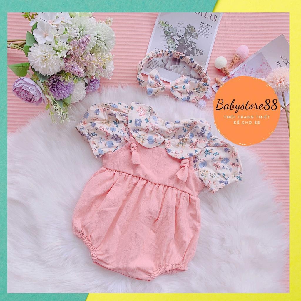 Bodysuit cho bé BABYSTORE88 - bộ body cho bé gái sơ sinh 0.1.2. 3 tuổi thiết kế cao cấp v14 thời trang trẻ em