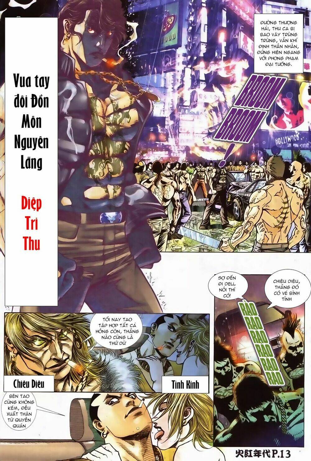 hỏa hồng niên đại hắc cốt đường chapter 101 12