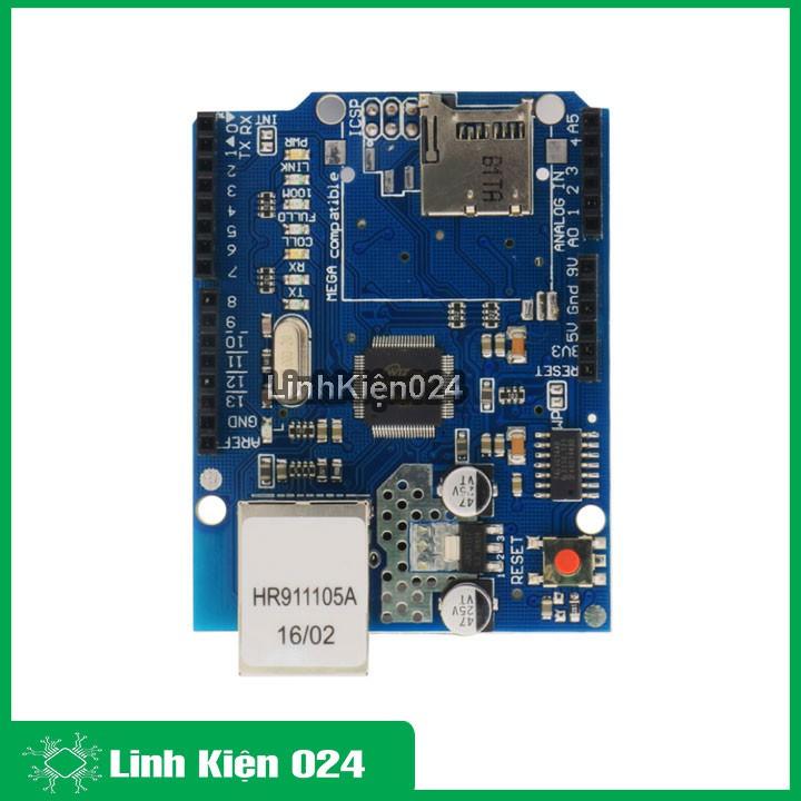 Module Ethernet W5100 chất lượng cổng SPI điện áp 5VDC