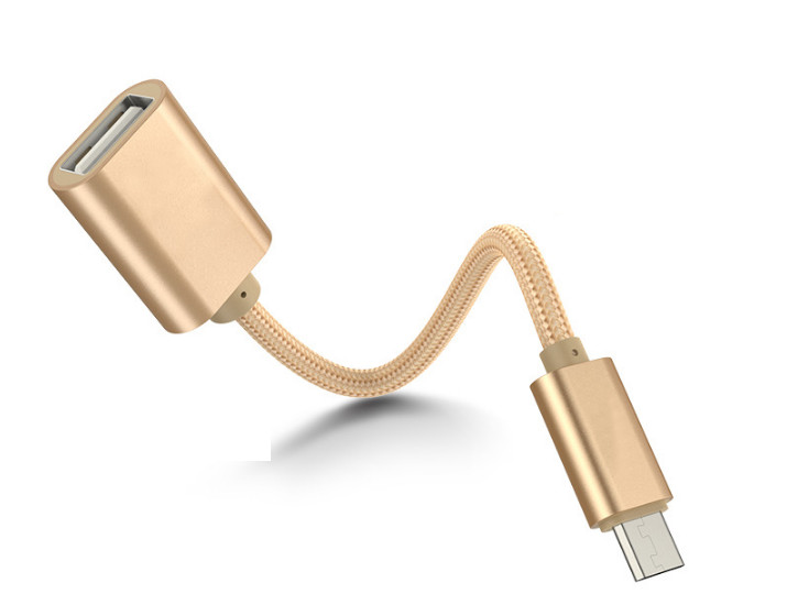 Cáp OTG Micro USB Sang USB 2.0 - Mở Rộng Kết Nối Cho Điện Thoại Với USB, Chuột, Bàn Phím