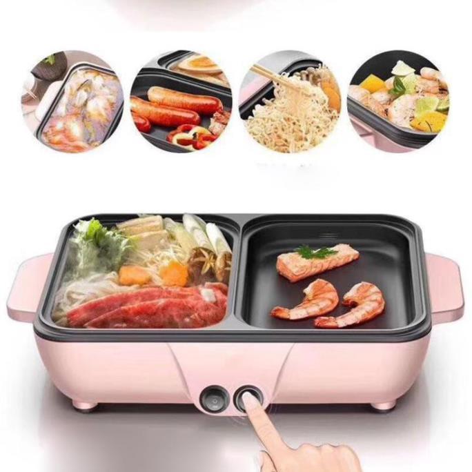 Bếp Nướng Lẩu BITANO 2 In 1