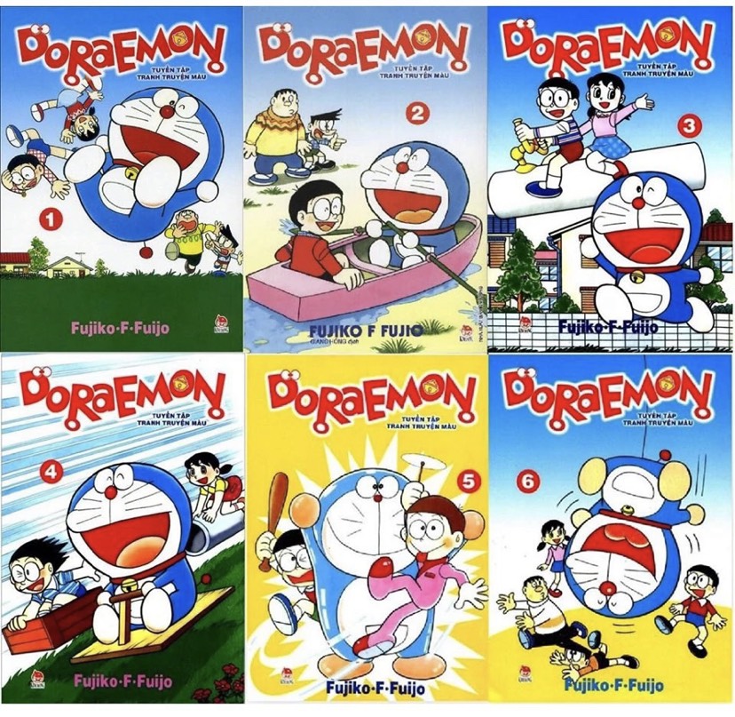 Doraemon Tuyển Tập Tranh Truyện Màu trọn bộ 6 tập - Kim Đồng