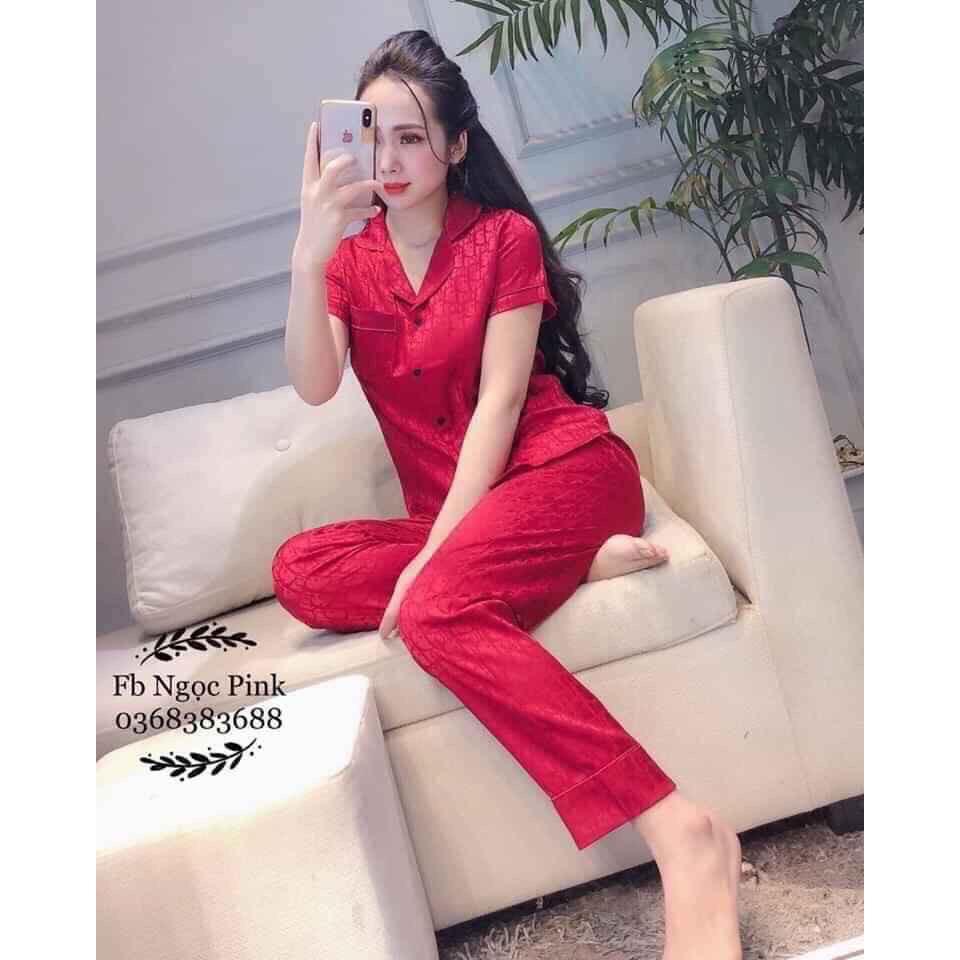 Bộ gấm tay cộc quần dài