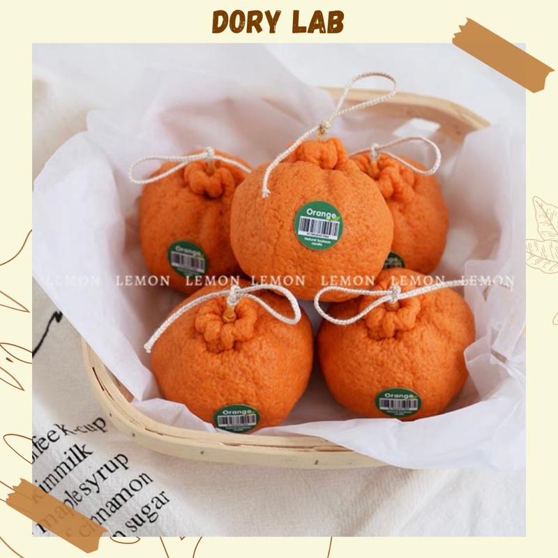 Nến Thơm Ly Trái Cam Độc Đáo, Quà Tặng Handmade - Dory Lab