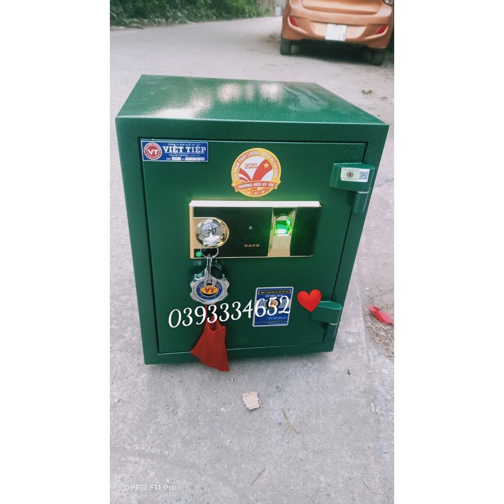 Két sắt vân tay cao cấp kcc54 xanh
