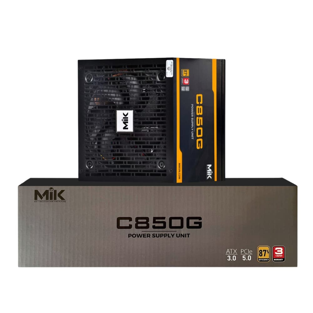 NGUỒN MIK C850G 80PLUS GOLD - Hàng Chính Hãng