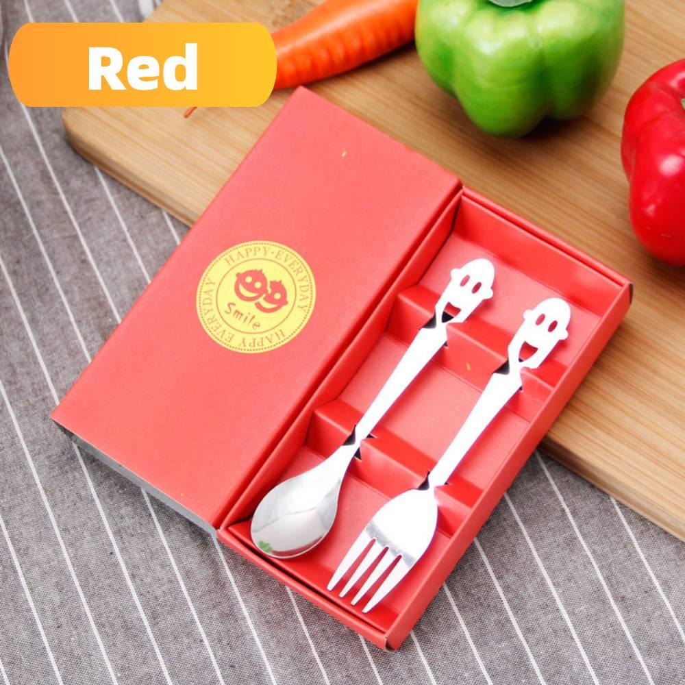 Bộ 2 Dụng Cụ Ăn Uống Bằng Thép Không Gỉ Chất Lượng Cao