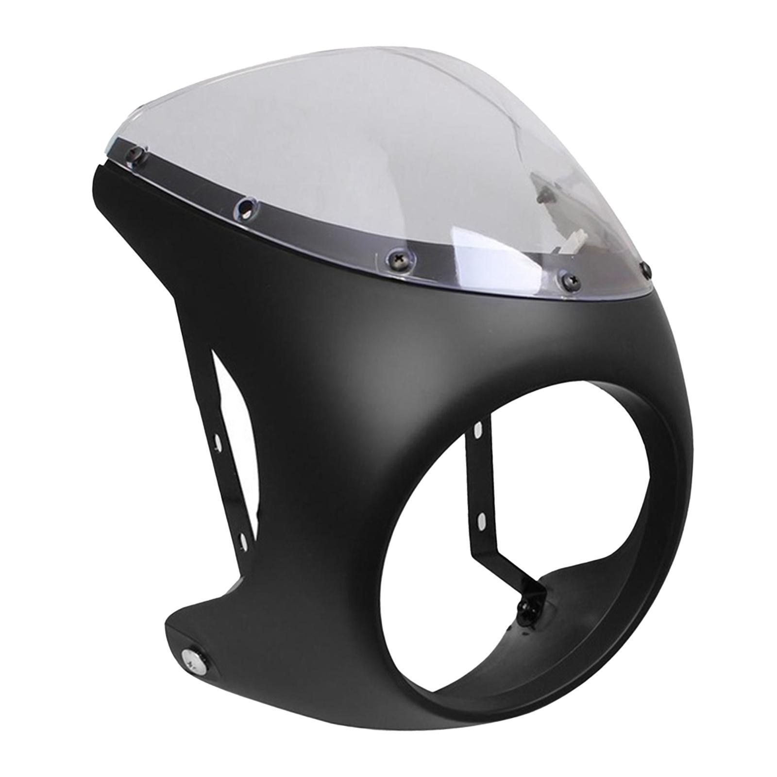 Headlight Fairing Screen Motorcycle Windshield for Motorbike