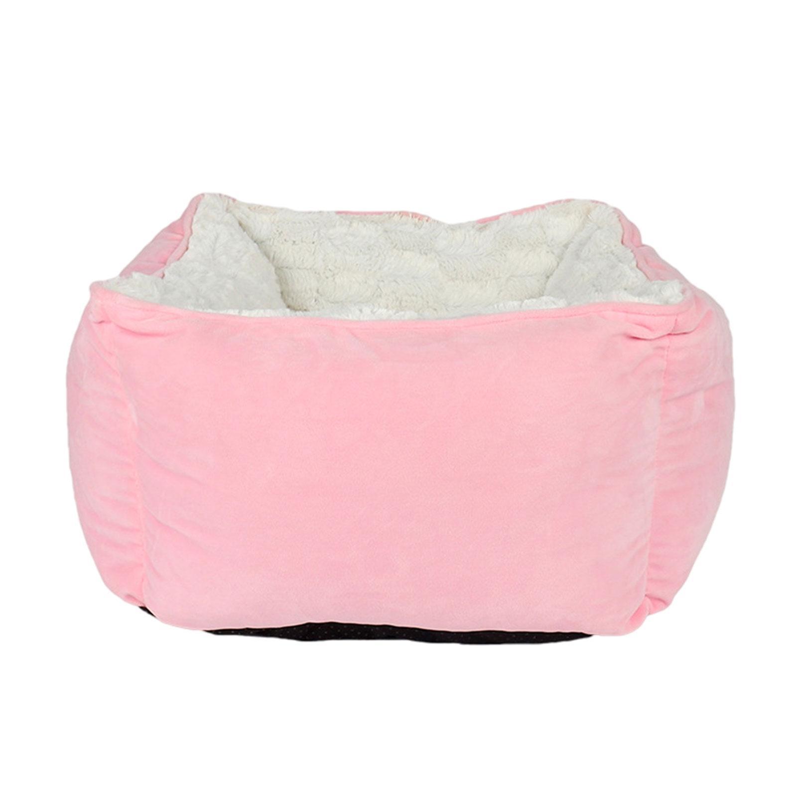 Square Dog Bed Pet Bed Autumn Winter Warm Comfortable Bed Nest Warm Dog Cat