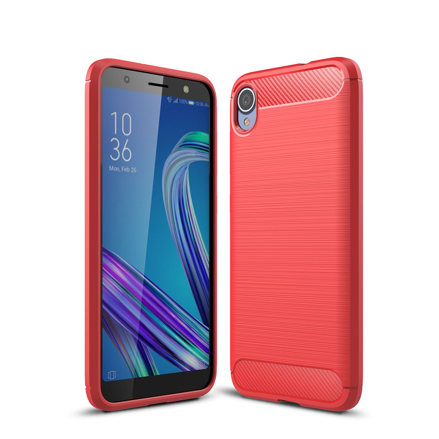 Ốp lưng chống sốc vân Carbon dành cho Asus Zenfone Live